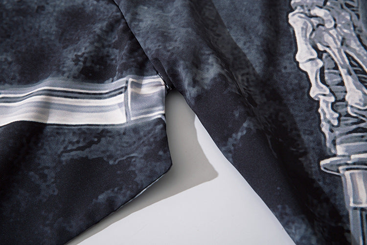 New Style Demon Printing Cardigan