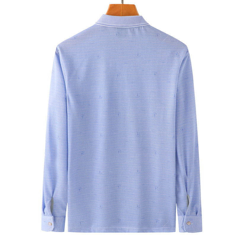 Long-sleeved T-shirt With Thin Spring And Autumn Lapels
