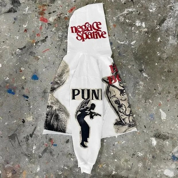 Men's Loose Street Clothing Gothic Sweatshirt