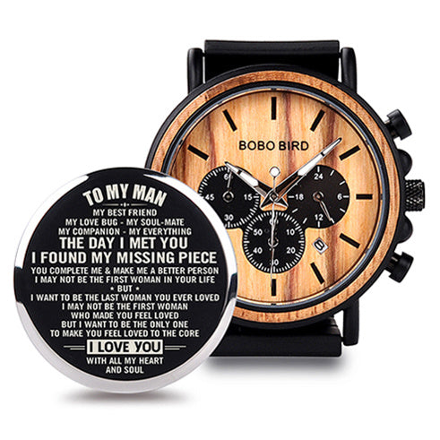 BOBO BIRD Wooden Men Watches