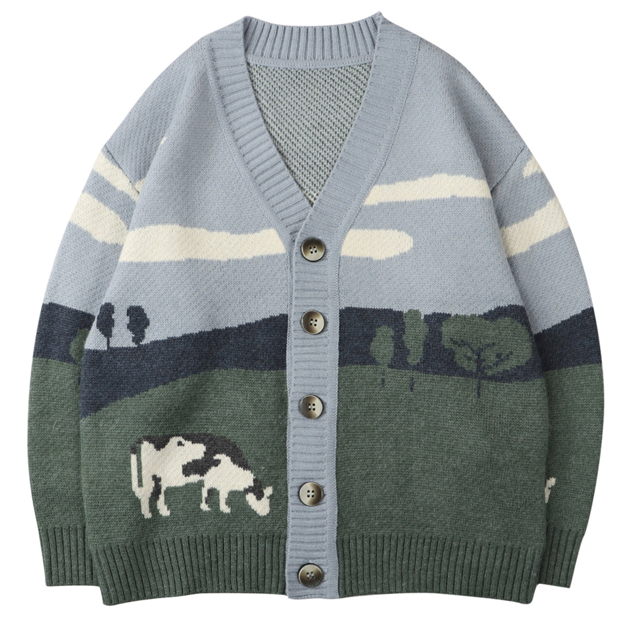 Oversize Streetwear Loose Cardigan