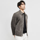 Biker's Leather Jacket Men's Autumn Coat