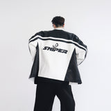 Luxury Fashion Brand Motorcycle Coat